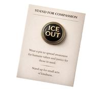 Badges de compassion miniatures et carte cadeau pour exprimer le soin et la gentillesse, épinglette inspirante pour amis, famille, One Size, Comme décrit