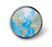 Badges décoratifs en alliage d'aluminium durable pour chemises, vestes, chapeaux, uniformes - 2,5 cm