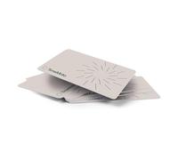Safescan Badge de proximité RFID RF-100 – Lot de 25 blanc, 125 kHz, portée 7 cm, format carte