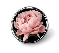 Badges ronds décoratifs en alliage d'aluminium durable pour chemises, vestes, chapeaux, uniformes - 2,5 cm