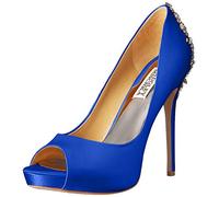 Badgley Mischka Women's Kiara Platform Pump,Sapphire,7.5 M US