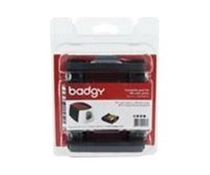 Badgy Full kit - YMCKO - Kit de cassettes à ruban d'impression / cartes PVC