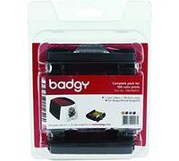 Badgy Full kit - YMCKO - Kit de cassettes à ruban d'impression / cartes PVC - pour Badgy 100, 200 G