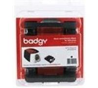 Badgy - Noir / monochrome - cassette à ruban d'impression - pour Badgy 100, 200; Evolis Primacy 2 Simplex Expert G