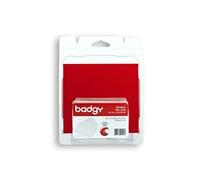 Badgy - Polychlorure de vinyle (PVC) - 20 mil - blanc - 100 carte(s) cartes - pour Badgy 100, 200, 1st Generation