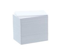 Badgy - Polychlorure de vinyle (PVC) - 30 mil - blanc - 100 carte(s) cartes - pour Badgy 100, 200, 1st Generation