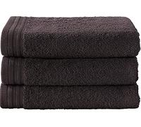 badhanddoeken Imagine 100 cm katoen bruin 3 stuks