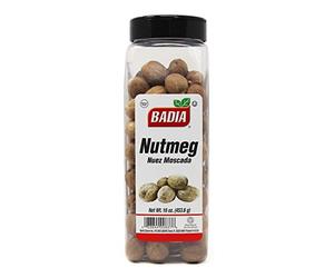 Badia Baking Nutmeg Whole, 16 Ounce
