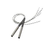 BADIKA Cartouche chauffante 12V/24V, 2 pièces, 12mm 90~125mm, 150W/170W/185W/200W/210W, Tube Chauffant à Une extrémité, élément de résistance 316SUS(12V,316SUS 185W 12x110mm)