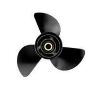 BADIKA hélice du Moteur Hélice Hors-Bord en Aluminium for 90hp, 100hp, 115hp, 140hp, 3 Lames, 15 Dents, pièce de Bateau 14x17