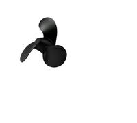 BADIKA hélice du Moteur Hélice Hors-Bord for 2.5-3.5DT 7 3/8 * 5 3/8, vis en Alliage d'aluminium, pièce de Moteur Marin à 3 pales