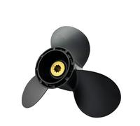 BADIKA hélice du Moteur Hélice Hors-Bord for 8hp 9,9hp 15hp 20hp 9 1/4x9, vis en Alliage d'aluminium avec 10 Dents cannelées, Accessoire de Bateau 9 1/4x9