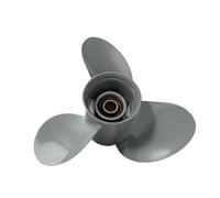 BADIKA hélice du Moteur Hélice Hors-Bord for Moteur de Bateau 35hp, 40hp, 45hp, 50hp, 55hp, 60hp, 11x15, vis en Aluminium, 3 Lames, 13 cannelures, pièce de Moteur Marin