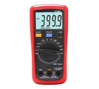 BADIKA Multimètre numérique Multimètre numérique UT136B+, Grand écran L+C+D, voltmètre 1000 V, 10 A, AC/DC, testeur de Courant(UT136C Plus)