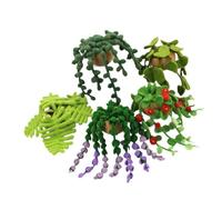 Badiman Ensemble de Feutrage En Laine de Plantes Suspendues, Bricolage Portable pour Fenêtre de Maison Décorative