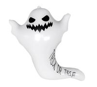 Badiman Gonflable Accessoire de Fête Décor à Suspendre Figurine Terrifiante avec Corde de 2 M Fournie pour Un Accrochage Simple et Rapide Approprié P, Fantôme Blanc