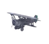 Badiman III mm10195-16 Avions de simulation Modèle d'avion de chasse pour bureau, noir