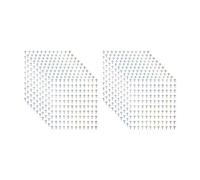 Badiman Mini Autocollants Croix, étiquettes Croix Multi-usages, Autocollants Adhésifs pour Baptême, Fenêtre, Album Photo, Cartes de Vœux, Carnets, 20 feuilles, 2400 pièces