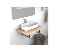 Badkamermeubel 60x40x16,3 cm eikenkleurig 283805