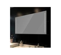 Vidaxl Miroir De Salle De Bain Avec Lumières Led 100 X 60 Cm (L X H)