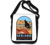 Badlands National Park South Dakota USA Sac à bandoulière Blanc
