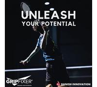 Badminton Assure Une Bonne Prise En Main L'équipement D'entraînement Ultime Et Aide Pédagogique Innovation Danoise