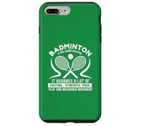 Badminton Like Ballet Control Strength Mind Citation Coque pour iPhone 7 Plus/8 Plus
