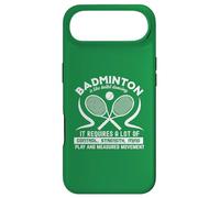Badminton Like Ballet Control Strength Mind Citation Coque pour iPhone Air