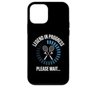 Badminton Loading Bar Legend in Progress Please Wait Coque pour iPhone 12 Mini