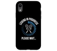 Badminton Loading Bar Legend in Progress Please Wait Coque pour iPhone XR