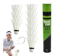 Badminton Plumes Shuttle - Ensemble d'entraînement professionnel, vols fluides, balles à réponse rapide, kit d'entraînement portable, équipement de sport | Pour la maison, la salle de sport, les cours