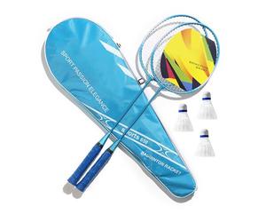 Badminton Racket Set - Badminton Racquet Not Easy To Break | Badmintons Rackets With Sweat Absorbency For Practise Leisure Play Newbie Professional Player