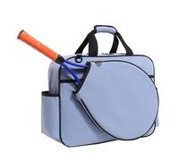 Badminton Racket Shoulder Bag - Waterproof Tennis Racquet Storage Case, Large Capacity Durable Sports Organizer | Portable Lightweight Backpack For Gym, Outdoor Court, Training Sessions, School, Trave