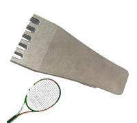 Badminton Racket String Clip | Effortless Racket Fly Clip High Strength S | Effortless Stringing Loaded, Alloy Steel, Anti-Slip Teeth, Fixed Flying Clamp For Tennis Accessories, Stringing Machine Tool