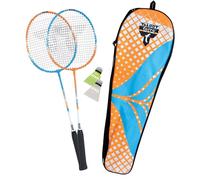 Badminton Set de Jeux Adultes Acier Raquettes Balle Jeu Loisirs Badminton