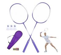 Badminton Snowshoes | Ensemble de Badminton Portable pour 2 Joueurs, Raquettes de Neige légères et, entraînement, matchs et Jeux en Plein air, Convient pour débuter