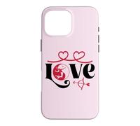Badminton Sport Yin-Yang-Love Femmes et Hommes Badminton Coque pour iPhone 16 Pro Max