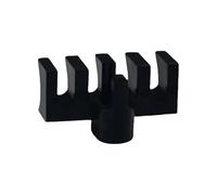 Badminton Stringing Machine Protector - High-Tension Load Diffuser | Oval-Shaped Racket Frame Guard | for Professional Stringers, Prevents Damage