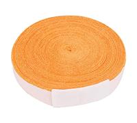 Badminton Tennis Racket Towel Hand Glue, Cotton Anti Skid Sweat Tape Badminton Racket Over Grip Sweat Band Tape Wraps 10m (Orange)