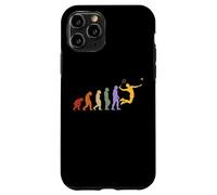 Badminton Volant de badminton pour homme Motif battements de cœur Coque pour iPhone 11 Pro