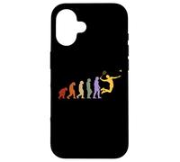 Badminton Volant de badminton pour homme Motif battements de cœur Coque pour iPhone 16
