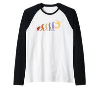 Badminton Volant de badminton pour homme Motif battements de cœur Manche Raglan