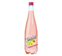 Badoit Bulles de Fruits Eaux Aromatisées, Citron Touche de Fraise, 1L
