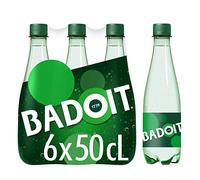 Badoit Eau Gazeuse Finement Pétillante, 6 x 50cl
