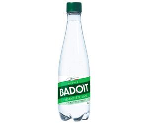 Badoit Eau minérale gazeuse finement pétillante - Lot 30 bouteilles 50 cl