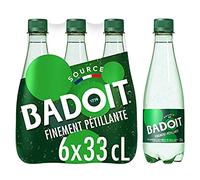Badoit Eau Minerale Naturelle Petillante Verte, 6 x 330ml