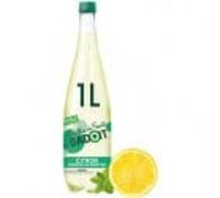 Badoit Eau pétillante bulles de fruits citron touche de menthe - La bouteille de 1L