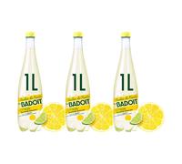 BADOIT Sparkling Fruit-Flavored Water Lemon 1L ( Lot de 3)