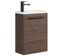 Badplaats B.V. Florence Ensemble de meubles de salle de bain (noyer, 40 cm)