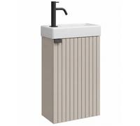 Badplaats Meuble Lave-Mains Bosco 40 x 22 cm - Beige - Meuble WC avec Vasque